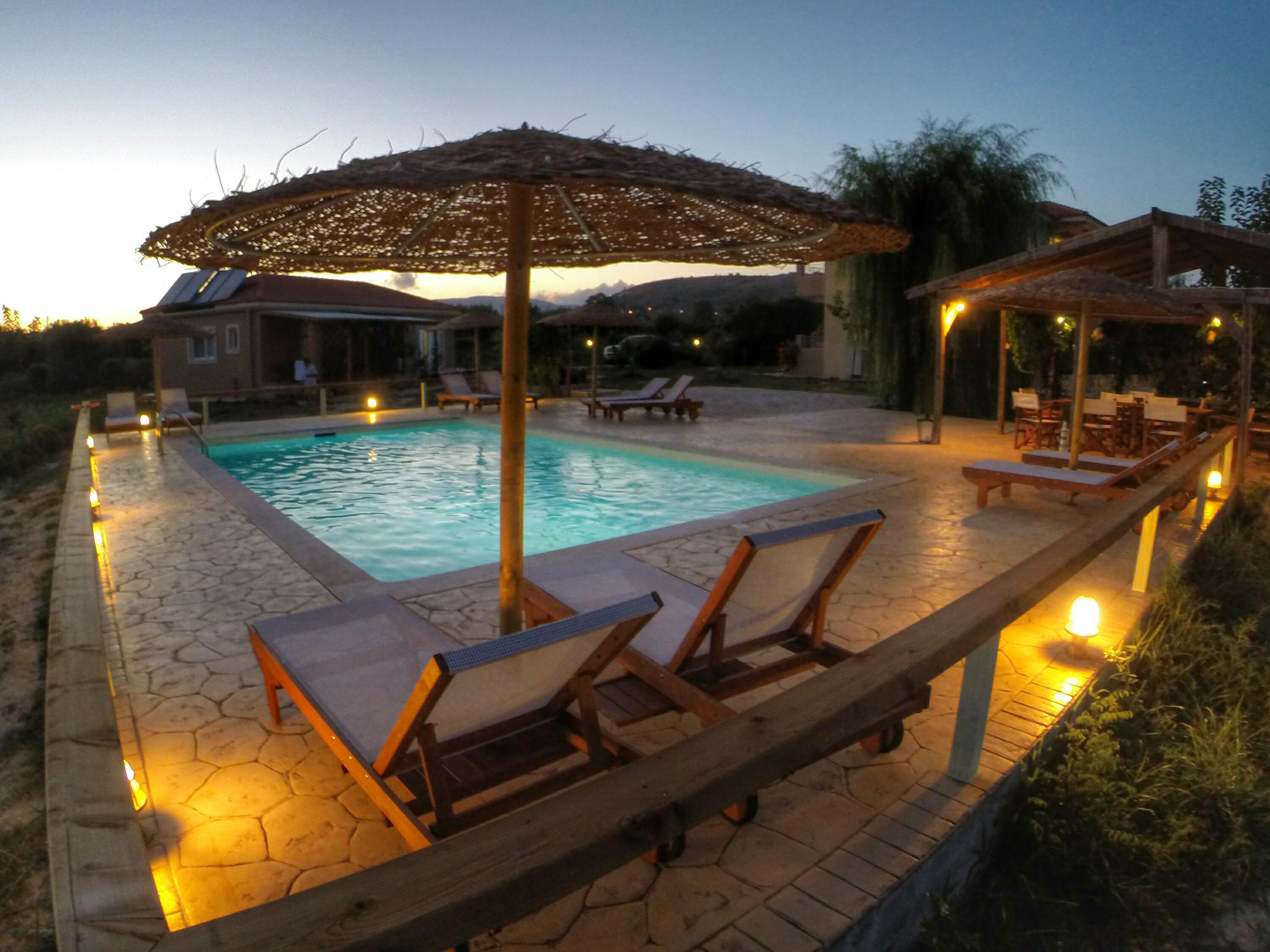 Aggelina S Apartments Xi Beach Exterior foto