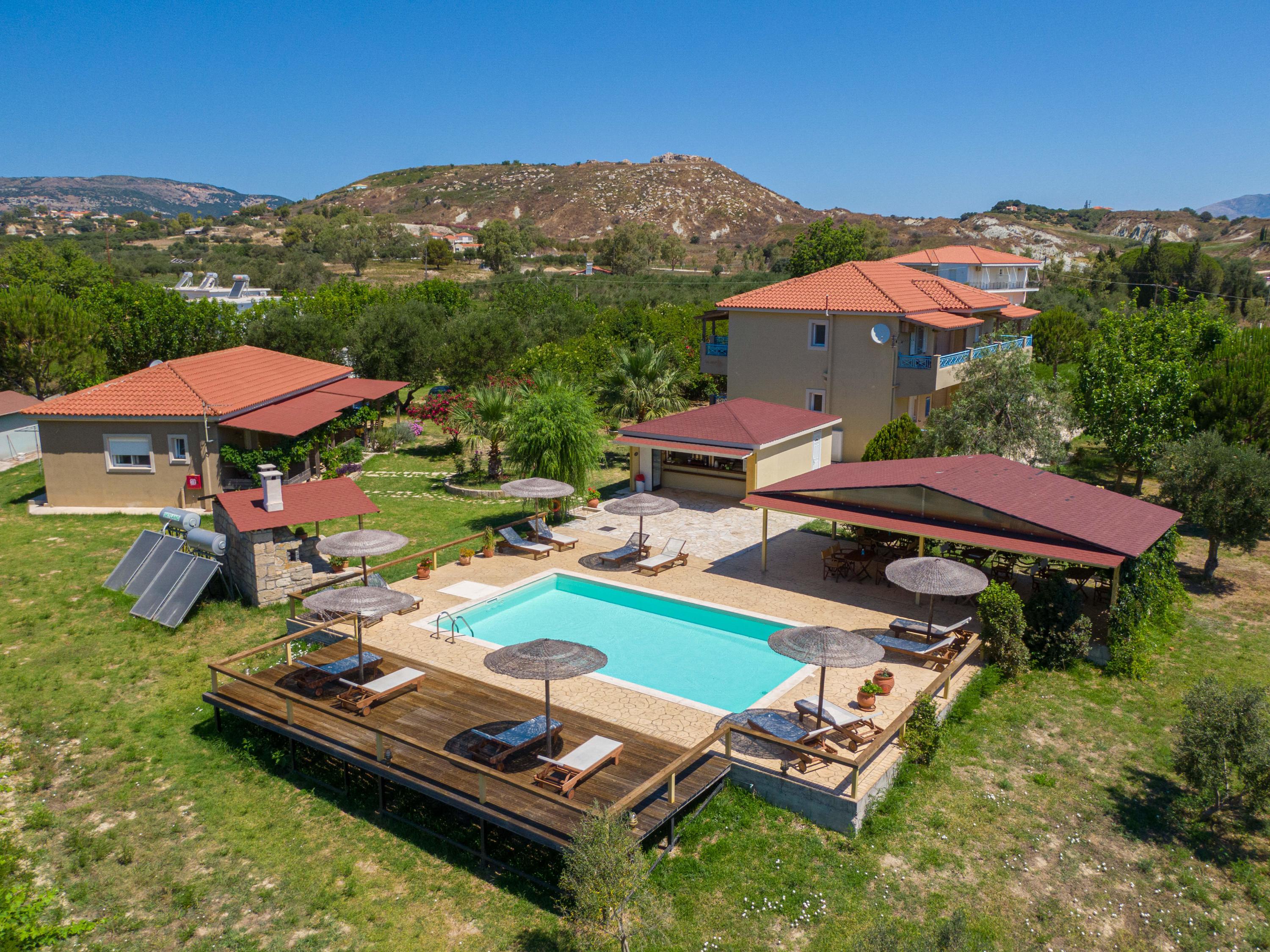 Aggelina S Apartments Xi Beach Exterior foto